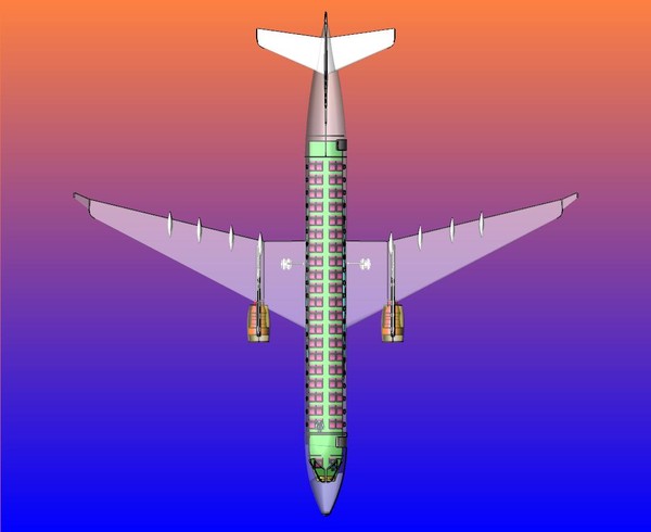 japan regional jet sat 3d dwg - Japan Regional Jet.sat or .dwg by RodgerSaintJohn